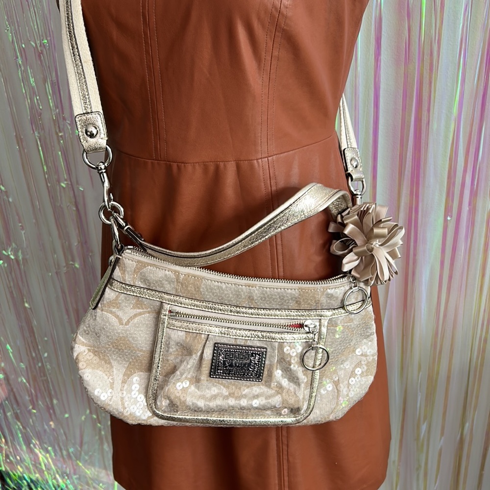 Coach, Sequined Poppy Bag